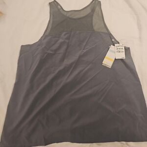 Zella Go With the Flow Tank Grey Size 2X